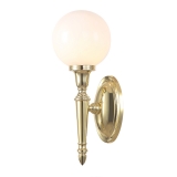 Dryden 1 žárovka Nástěnné světlo - Polished Brass