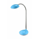 LED stolní lampička LA-Q 308 modrá (Krislamp)