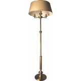 Mosazná stojanová lampa 407 Oktawia (Braun)