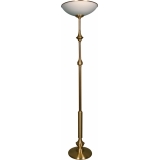 Mosazná stojanová lampa Dewon 433 (Braun)