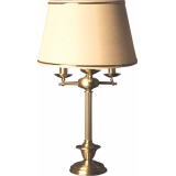 Mosazná stolní lampa 405 Oktawia (Braun)