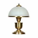 Mosazná stolní lampa 596 Dalia (Braun) 