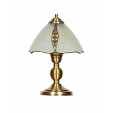 Mosazná stolní lampička 554 Rubin (Braun)