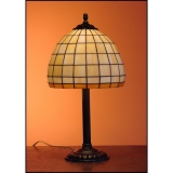 Vitrážová stolní lampa Klasik 25