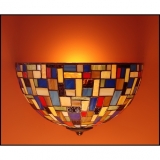 Vitrážové nástěnné svítidlo Mozaika 30