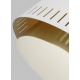 Carter 1 žárovka Závěsné světlo - Style B - Matte White