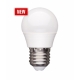 LED žárovka koule E27 6W teplá bílá 13024