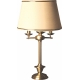 Mosazná stolní lampa 405 Oktawia (Braun)