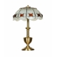 Mosazná stolní lampa 562 Aster (Braun)
