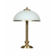 Mosazná stolní lampa 597 Dalia (Braun) 
