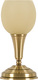 Mosazná stolní lampička 528 Delta (Braun)