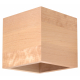 Nástěnné svítidlo QUAD wood 0491 (Sollux)