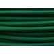 Textilní kabel tmavě zelený