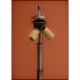 Vitrážová stojanová lampa Barok 50